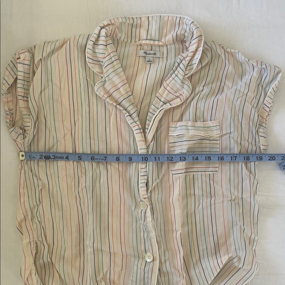 Madewell Multicolor Striped Pajama Set - Picture 3 of 7
